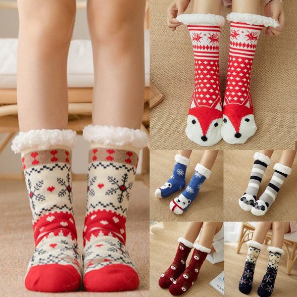 women extra-warm fleece indoor socks warm feet stretchy for winter home christmas als88, Black
women extra-warm fleece indoor socks warm feet stretchy for winter home christmas als88, Black