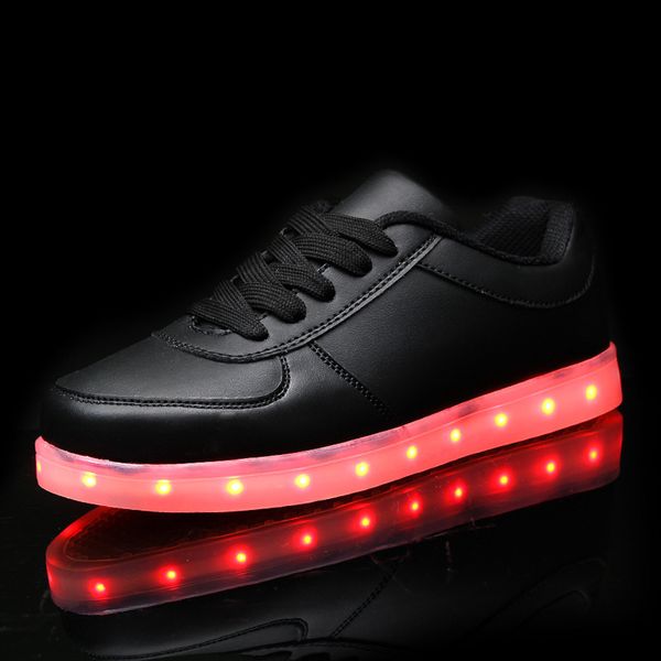 womens&mens 7 colors kid luminous sneakers glowing usb charge boys shoes girls footwear led slippers size 35-46, Black
womens&mens 7 colors kid luminous sneakers glowing usb charge boys shoes girls footwear led slippers size 35-46, Black