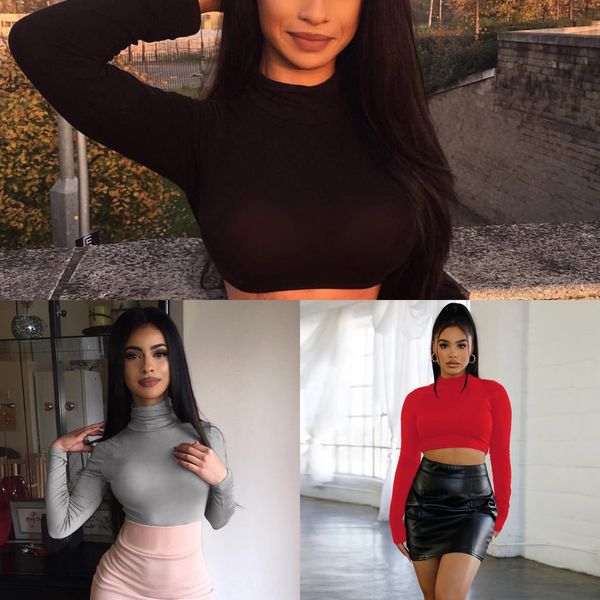 7801 autumn winter jacket short jacket open navel bottoming high neck long sleeve short 5 colors 4 i6nyi, White
7801 autumn winter jacket short jacket open navel bottoming high neck long sleeve short 5 colors 4 i6nyi, White