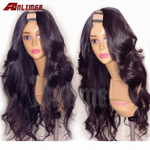 full 250 density body wave wig brazilian remy part wig human hair wig 2*4'' middle part u shape human hair wigs for women, Black
full 250 density body wave wig brazilian remy part wig human hair wig 2*4'' middle part u shape human hair wigs for women, Black