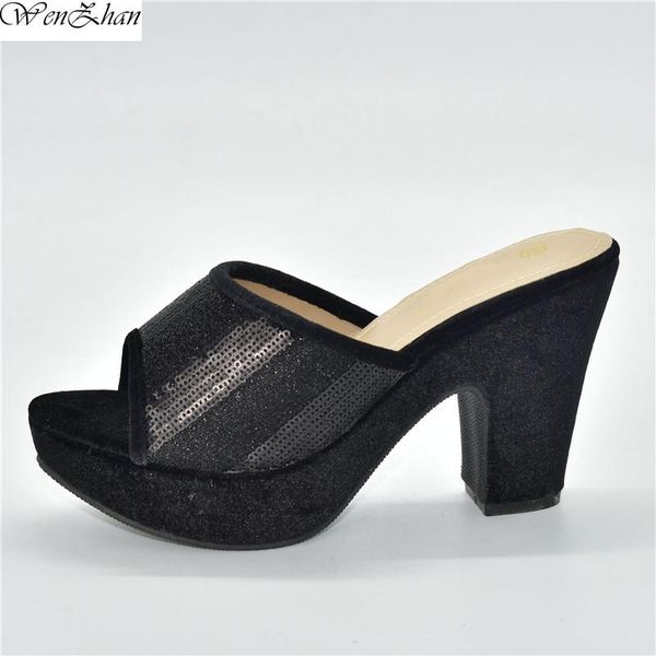 black pretty african women sequins shoes african wedge comfortable women pumps for parties 37-42 d11-19
black pretty african women sequins shoes african wedge comfortable women pumps for parties 37-42 d11-19