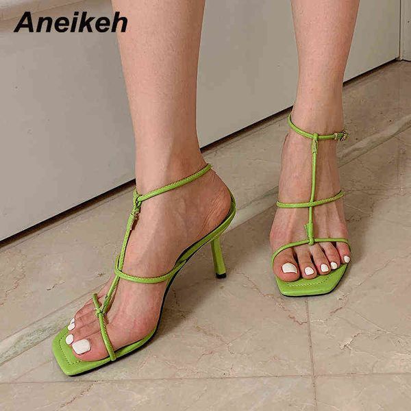 narrow women's shoes thin high heels sandals square head dress party fashion belt buckle 220121, Black
narrow women's shoes thin high heels sandals square head dress party fashion belt buckle 220121, Black