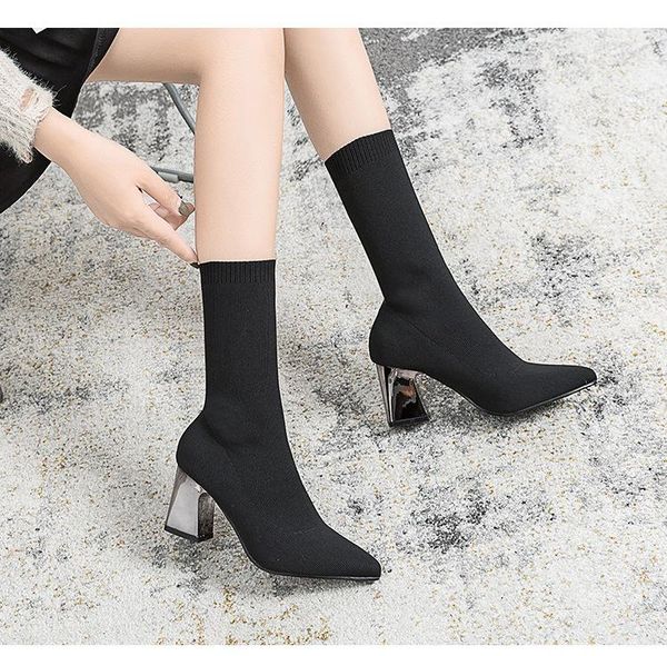 2020 autumn and winter new elastic boots women fashion women's high heel boots simple design black colors size 34 to 40 b9508-g
2020 autumn and winter new elastic boots women fashion women's high heel boots simple design black colors size 34 to 40 b9508-g