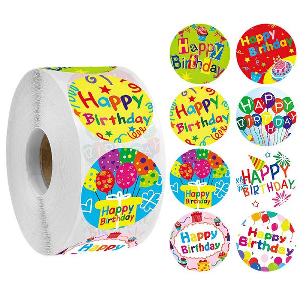 new cartoon happy birthday label stickers scrapbooking 1'' 500pcs handmade stationery gift box party decoration sticker
new cartoon happy birthday label stickers scrapbooking 1'' 500pcs handmade stationery gift box party decoration sticker
