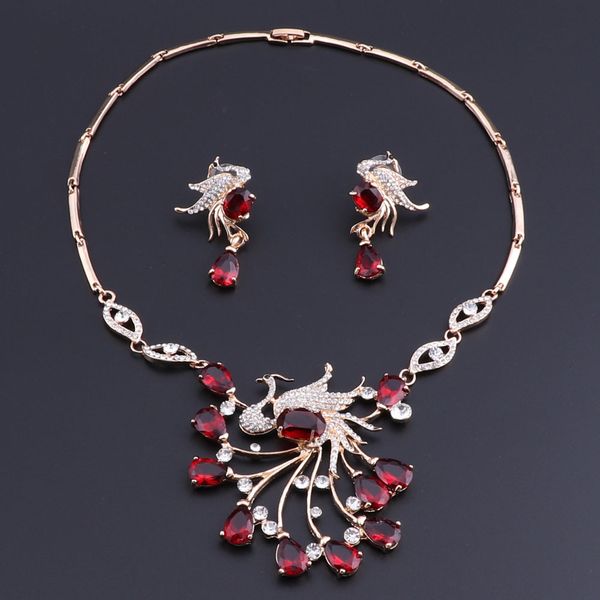 oeoeos african bridal jewelry sets phoenix bird style rhinestone necklace earrings set women party prom pageant accessories, Silver
oeoeos african bridal jewelry sets phoenix bird style rhinestone necklace earrings set women party prom pageant accessories, Silver