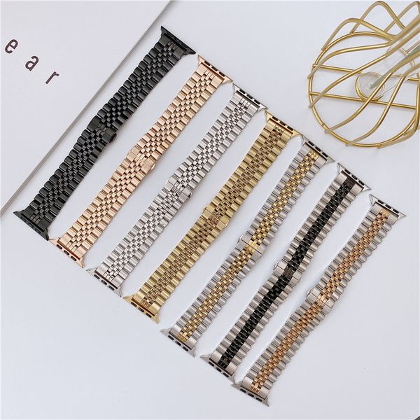44mm 40mm 38mm 42mm fashion metal sport bracelet stainless steel strap for iwatch series se 6 5 4 3 watchbands apple watch band
44mm 40mm 38mm 42mm fashion metal sport bracelet stainless steel strap for iwatch series se 6 5 4 3 watchbands apple watch band