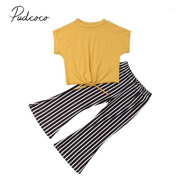 clothing sets girls clothes 2021 brand 2-7y infant kids baby yellow short sleeve knot t-shirts +striped wide long pants summer clothes1, White
clothing sets girls clothes 2021 brand 2-7y infant kids baby yellow short sleeve knot t-shirts +striped wide long pants summer clothes1, White