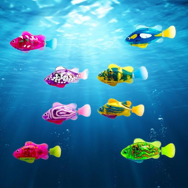 4 sets electric fish baby bath toy matic induction robot fish flash transparent fish swimming magic bath doll wmtkxz hwjh
4 sets electric fish baby bath toy matic induction robot fish flash transparent fish swimming magic bath doll wmtkxz hwjh