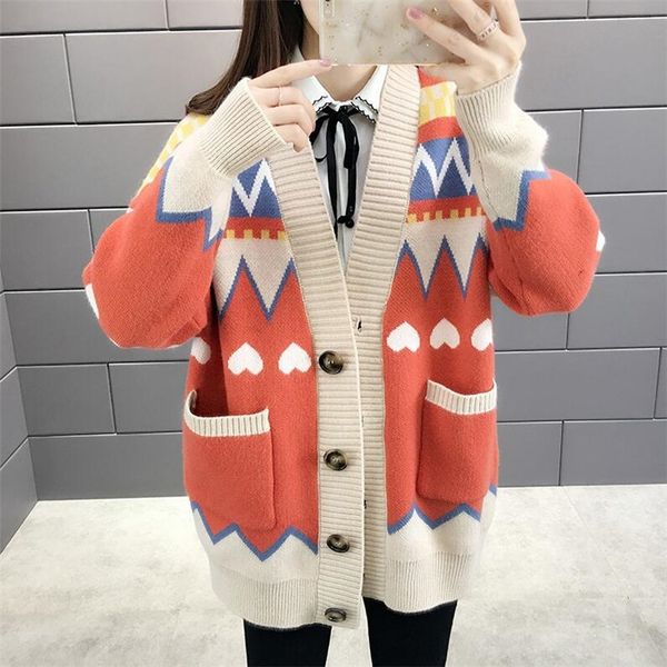 net red women's coat loose cardigan lazy style korean coat sweater thick sweater 2020 korean early autumn new wear 7fivd, White;black
net red women's coat loose cardigan lazy style korean coat sweater thick sweater 2020 korean early autumn new wear 7fivd, White;black