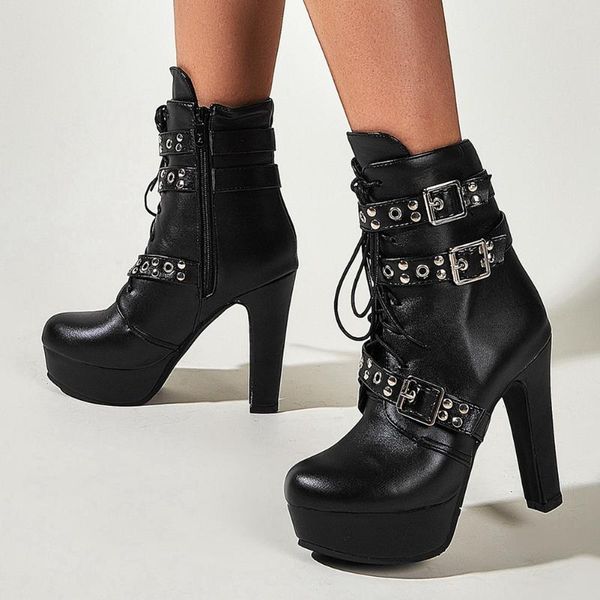 brand sale fashion high heels platform big size 43 women shoes female cool motorcycles ankle boots, Black
brand sale fashion high heels platform big size 43 women shoes female cool motorcycles ankle boots, Black