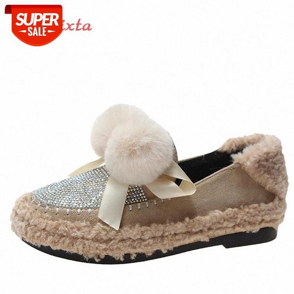 aphixta warm furry ball bow-knot crystal flat heel women loafers luxury winter shoes woman slip-on platform flats #1x3r
aphixta warm furry ball bow-knot crystal flat heel women loafers luxury winter shoes woman slip-on platform flats #1x3r