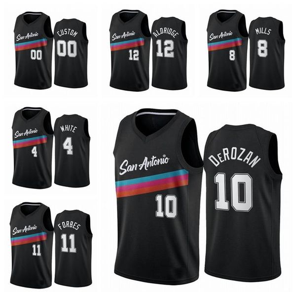 san men 10 demar derozan 12 lamarcus aldridge 2020/21 new arrivals swingman city basketball jersey icon edition xs-3xl, Black;red
san men 10 demar derozan 12 lamarcus aldridge 2020/21 new arrivals swingman city basketball jersey icon edition xs-3xl, Black;red
