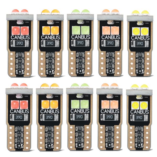 100x t10 led w5w 194 3030 6smd canbus no error car interior light led instrument lights bulb wedge light 12v 6000k white yellow
100x t10 led w5w 194 3030 6smd canbus no error car interior light led instrument lights bulb wedge light 12v 6000k white yellow