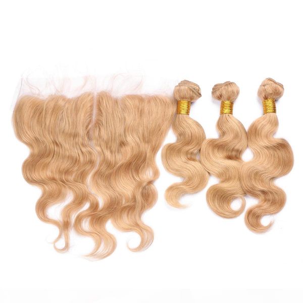 honey blonde ear to ear 13x4 lace frontal closure with weave bundles body wave #27 strawberry blonde virgin human hair with lace frontals, Black;brown
honey blonde ear to ear 13x4 lace frontal closure with weave bundles body wave #27 strawberry blonde virgin human hair with lace frontals, Black;brown