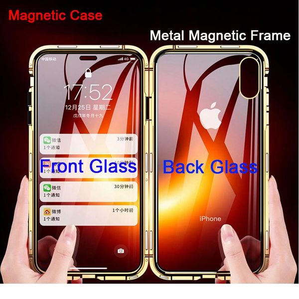 360 magnetic adsorption metal case for iphone 12 pro mini max double-sided glass case for iphone 11 pro max magnetic gla bbygwc
360 magnetic adsorption metal case for iphone 12 pro mini max double-sided glass case for iphone 11 pro max magnetic gla bbygwc