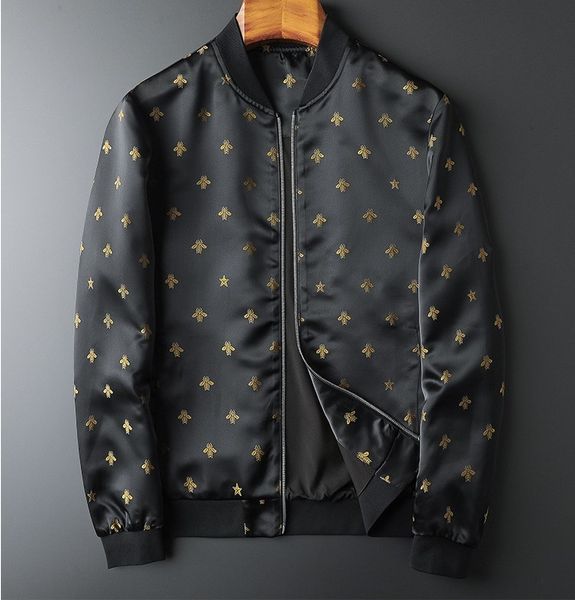 2021 new luxury men rib embroidered classic golden bees high jackets abstract digital jacket # c33 zlad, Black;brown
2021 new luxury men rib embroidered classic golden bees high jackets abstract digital jacket # c33 zlad, Black;brown