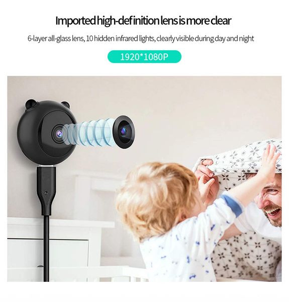 1080p hd wifi mini wireless ir infrared night vision motion detection ip camera home security small cam high definition
1080p hd wifi mini wireless ir infrared night vision motion detection ip camera home security small cam high definition