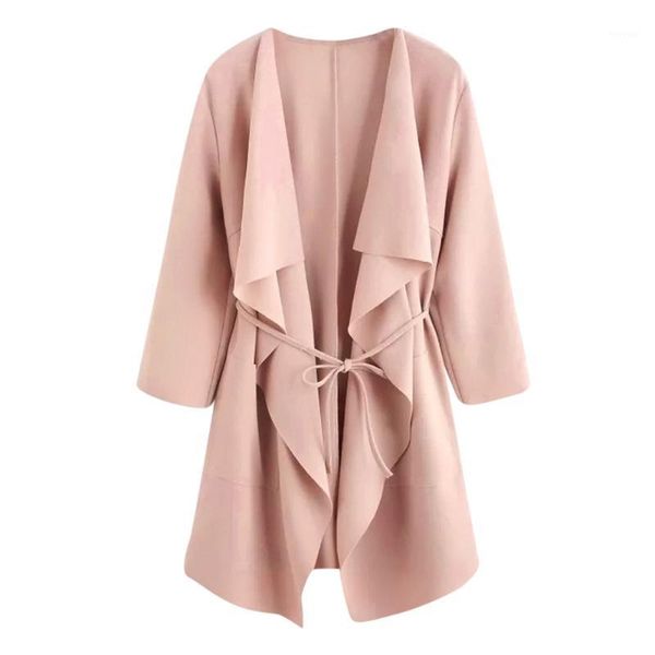 jaycosin winter coats women autumn waterfall pocket overcoats front wrap coat jacket outwear solid female outer girls ladies 8081, Black
jaycosin winter coats women autumn waterfall pocket overcoats front wrap coat jacket outwear solid female outer girls ladies 8081, Black