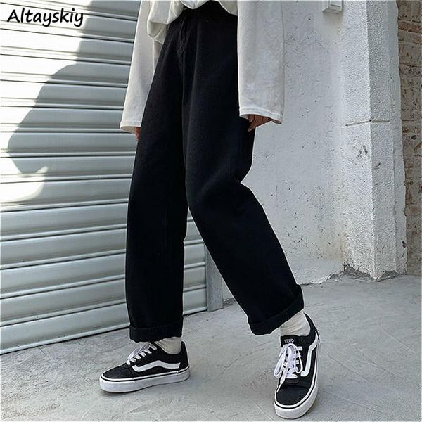 women's jeans women high waist streetwear straight female blue fashionable casual boyfriend denim trousers full length all-match
women's jeans women high waist streetwear straight female blue fashionable casual boyfriend denim trousers full length all-match