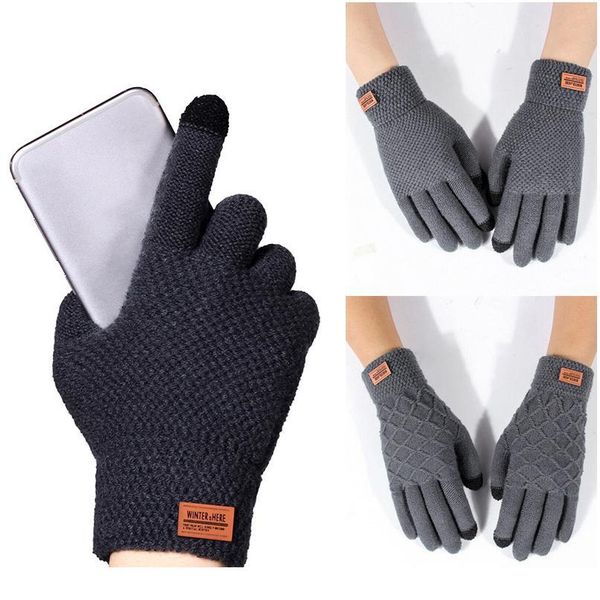 autumn winter full finger warm mittens fashion solid color touch screen wrist gloves wool knitted outdoor ridin jllexr, Black
autumn winter full finger warm mittens fashion solid color touch screen wrist gloves wool knitted outdoor ridin jllexr, Black