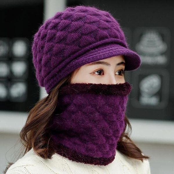 berets women's knitted hat neck warmer scarf caps winter hats skullies beanies cap warm men women fake fur fleece, Blue;gray
berets women's knitted hat neck warmer scarf caps winter hats skullies beanies cap warm men women fake fur fleece, Blue;gray