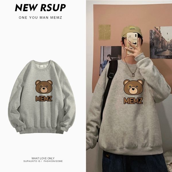 winter new round neck cartoon printed plush sweater men's trend trendy student loose and handsome versatile pullover, Black
winter new round neck cartoon printed plush sweater men's trend trendy student loose and handsome versatile pullover, Black