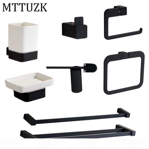 mttuzk из нержавеющей стали вешалка для полотенец, вешалка для полотенец, полка, matt black hardware set, крюк робы, щетка для унитаза аксес
mttuzk из нержавеющей стали вешалка для полотенец, вешалка для полотенец, полка, matt black hardware set, крюк робы, щетка для унитаза аксес