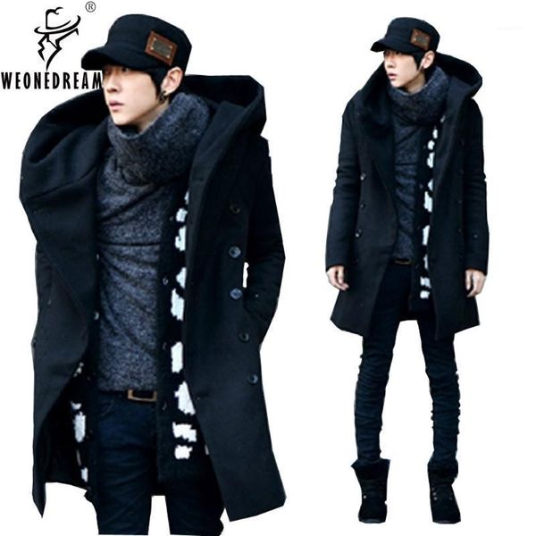 weonedream 2017 new hooded overcoat male slim medium-long woolen trench male thicken mens clothing outerwear 3xl plus size1, Tan;black
weonedream 2017 new hooded overcoat male slim medium-long woolen trench male thicken mens clothing outerwear 3xl plus size1, Tan;black