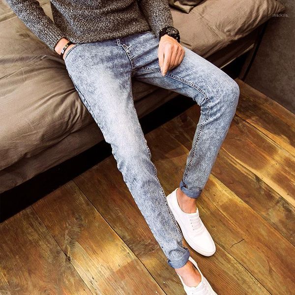 spring autumn 2020 fashion slim jeans male teenagers small feet cowboy men stretch casual long pants work pants wear-resistant1, Blue
spring autumn 2020 fashion slim jeans male teenagers small feet cowboy men stretch casual long pants work pants wear-resistant1, Blue