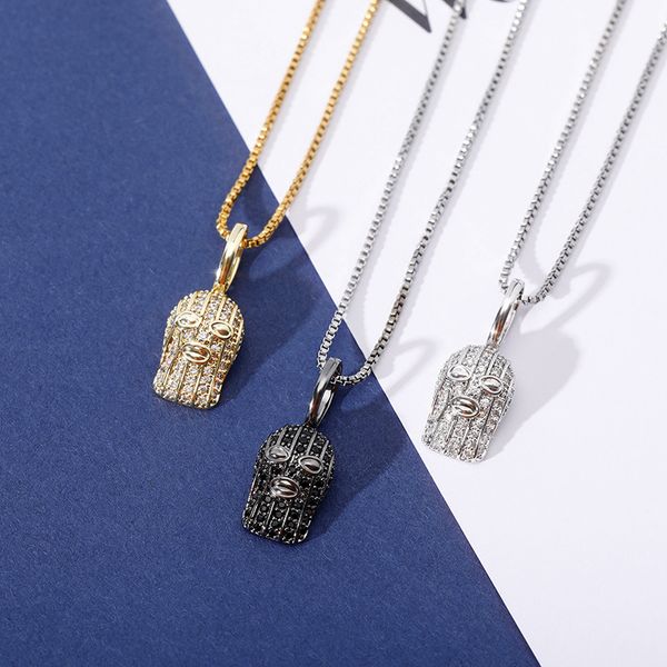 hiphop iced out циркон маске человек серебряный кулон ожерелье серебра золота гальваническим mens ожерелье нового способа, Silver
hiphop iced out циркон маске человек серебряный кулон ожерелье серебра золота гальваническим mens ожерелье нового способа, Silver