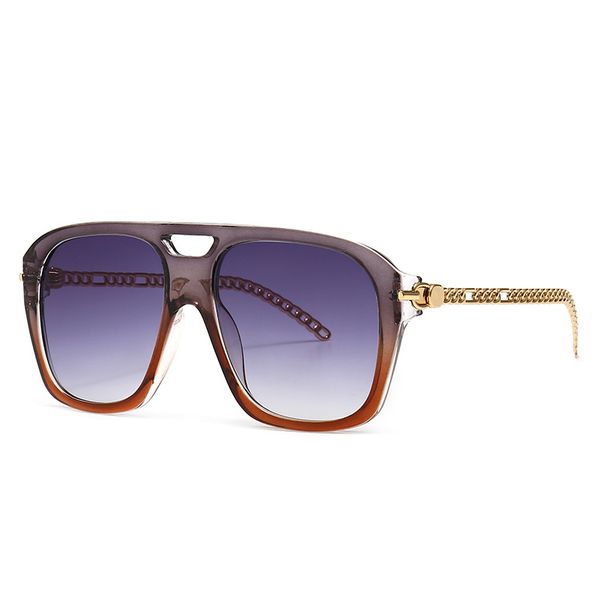 big frame chic sunglasses new trendy fashion luxury retro classic designer stylish chain sunglasses for women girls ladies uv400 proof, White;black
big frame chic sunglasses new trendy fashion luxury retro classic designer stylish chain sunglasses for women girls ladies uv400 proof, White;black