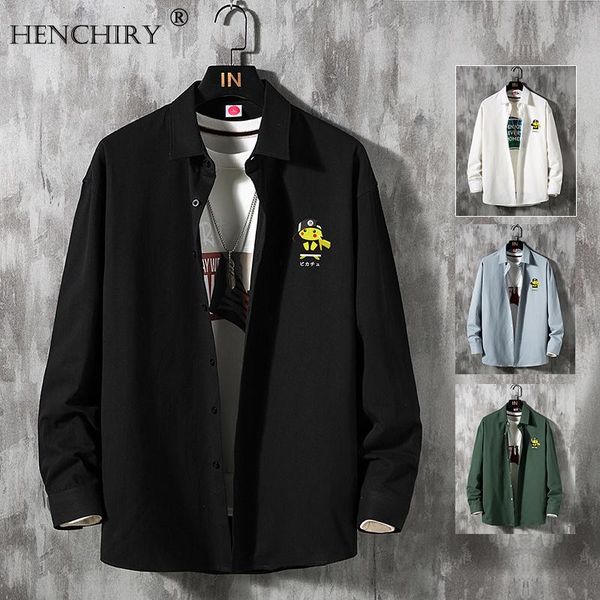 henchiry youth long-sleeved shirts casual japanese large size trend cotton fashion printed long-sleeved shirt -5xl, White;black
henchiry youth long-sleeved shirts casual japanese large size trend cotton fashion printed long-sleeved shirt -5xl, White;black