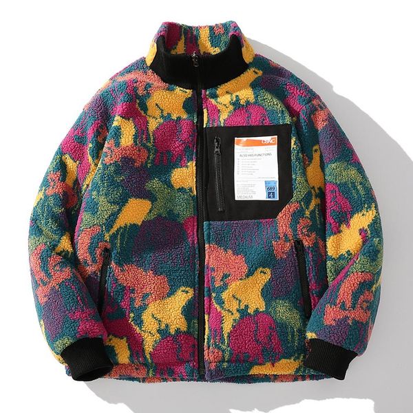 2021 new hip hop camouflage reversible jacket thick parka men streetwear winter padded coats harajuku warm two side windbreaker kaue, Black
2021 new hip hop camouflage reversible jacket thick parka men streetwear winter padded coats harajuku warm two side windbreaker kaue, Black