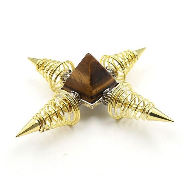 reiki chakra quartz natural stone energy generator pendulums healing crystal cone metal pyramid pendule spiritual amulet jllmot, Black
reiki chakra quartz natural stone energy generator pendulums healing crystal cone metal pyramid pendule spiritual amulet jllmot, Black