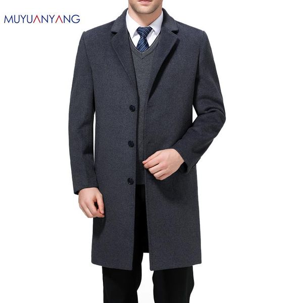 mu yuan yang x-long jackets & coats single breasted casual mens wool blend jackets full winter for male wool overcoat 3xl 4xl, Black
mu yuan yang x-long jackets & coats single breasted casual mens wool blend jackets full winter for male wool overcoat 3xl 4xl, Black