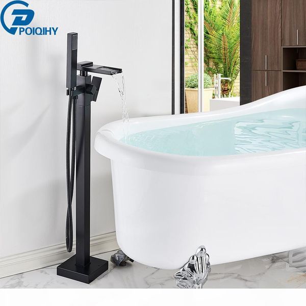 poiqihy black bathtub faucet floor mounted bathroom shower set single handle waterfall bath shower mixers tanding tub mixer bbyejh
poiqihy black bathtub faucet floor mounted bathroom shower set single handle waterfall bath shower mixers tanding tub mixer bbyejh