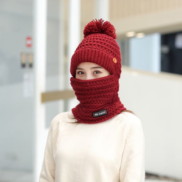 winter hats women knitted hat warm fur pompom cap skullies beanies for women girls mask hats 201012, Blue;gray
winter hats women knitted hat warm fur pompom cap skullies beanies for women girls mask hats 201012, Blue;gray