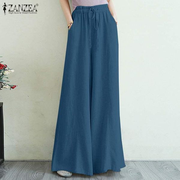 zanzea high waist solid cotton linen trousers stylish women long wide leg pants autumn pantalon loose flare palazzo plus size, Black;white
zanzea high waist solid cotton linen trousers stylish women long wide leg pants autumn pantalon loose flare palazzo plus size, Black;white