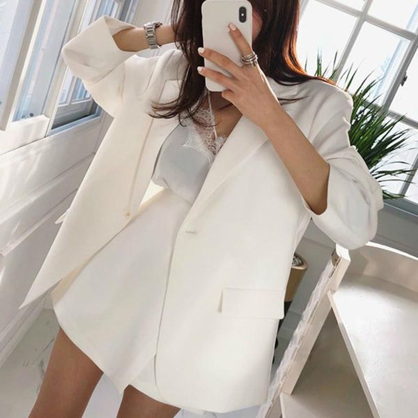 2020 autumn new casual fashion women loose solid color single button suit thin coat shorts suit tc809, Gray
2020 autumn new casual fashion women loose solid color single button suit thin coat shorts suit tc809, Gray