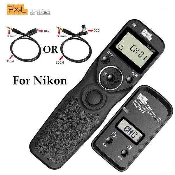 camera remotes & shutter releases pixel tw283 tw-283/dc0 wireless timer remote release + dc2 control cable for d3100 d7100 d7000 d5100 d5000
camera remotes & shutter releases pixel tw283 tw-283/dc0 wireless timer remote release + dc2 control cable for d3100 d7100 d7000 d5100 d5000