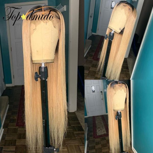 dmido 13x6 lace front wigs with baby hair ombre honey blonde brazilian straight remy human hair wigs pre plucked, Black;brown
dmido 13x6 lace front wigs with baby hair ombre honey blonde brazilian straight remy human hair wigs pre plucked, Black;brown