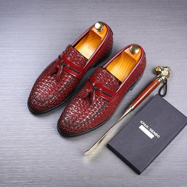 cimim brand large size tassel plaid business men loafers italy fashion office men dress shoes new luxury casual leather shoes, Black
cimim brand large size tassel plaid business men loafers italy fashion office men dress shoes new luxury casual leather shoes, Black