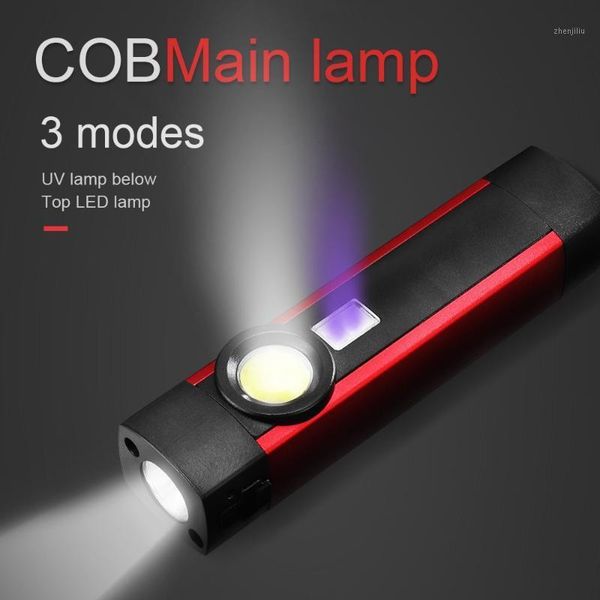 flashlights torches zoom 18650 3 mode cob led mini pen light uv magnet usb rechargeable work torch lamp#41
flashlights torches zoom 18650 3 mode cob led mini pen light uv magnet usb rechargeable work torch lamp#41