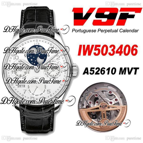 v9f perpetual calendar 503406 стали белый циферблат серебро маркеры moon phase power reserve a52610 автоматическая мужские часы черный кожан, Slivery;brown
v9f perpetual calendar 503406 стали белый циферблат серебро маркеры moon phase power reserve a52610 автоматическая мужские часы черный кожан, Slivery;brown