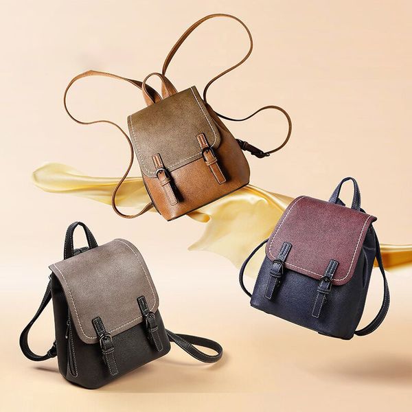 hbp classic women real leather joining together handbag purse backpack vintage color backpack women's travel bag d8011
hbp classic women real leather joining together handbag purse backpack vintage color backpack women's travel bag d8011