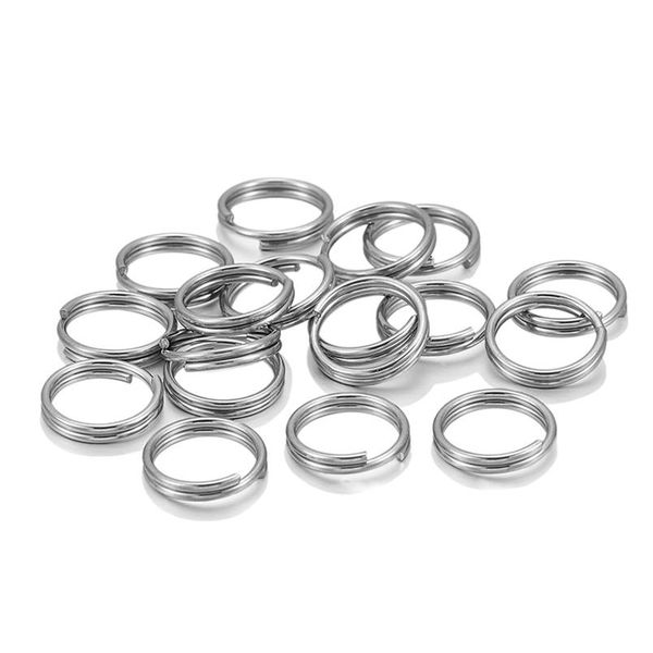 100pcs/lot 6 8 10 12 15 mm stainless steel open jump split rings double loops connectors for diy jewelry making keyring wmtnmc, Silver
100pcs/lot 6 8 10 12 15 mm stainless steel open jump split rings double loops connectors for diy jewelry making keyring wmtnmc, Silver