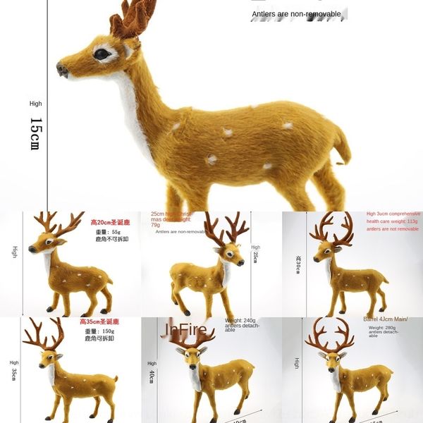 vhuxp christmas creative creative l christmas deer decoration imitation deer plush elk gift decorations window decorationplush absex
vhuxp christmas creative creative l christmas deer decoration imitation deer plush elk gift decorations window decorationplush absex