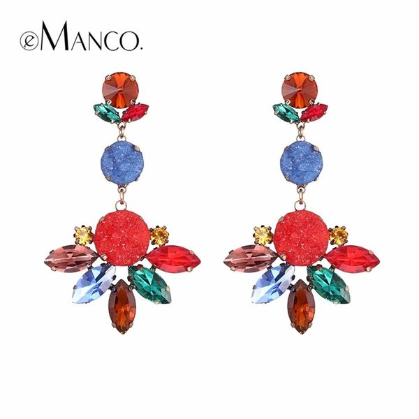 emanco trendy flower imitation crystal drop earrings long drop charming girls new fashion earring jewelry accessories y200323, Golden
emanco trendy flower imitation crystal drop earrings long drop charming girls new fashion earring jewelry accessories y200323, Golden