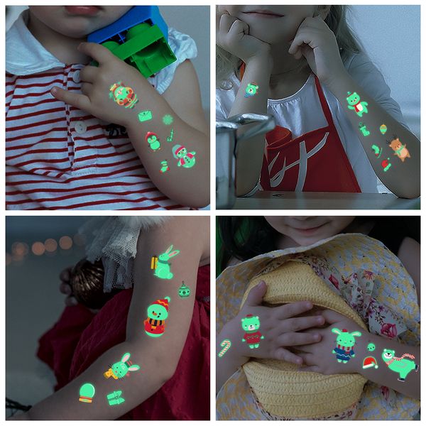 christmas luminous tattoo stickers waterproof environmental protection toys children cartoon face glowing stickers
christmas luminous tattoo stickers waterproof environmental protection toys children cartoon face glowing stickers