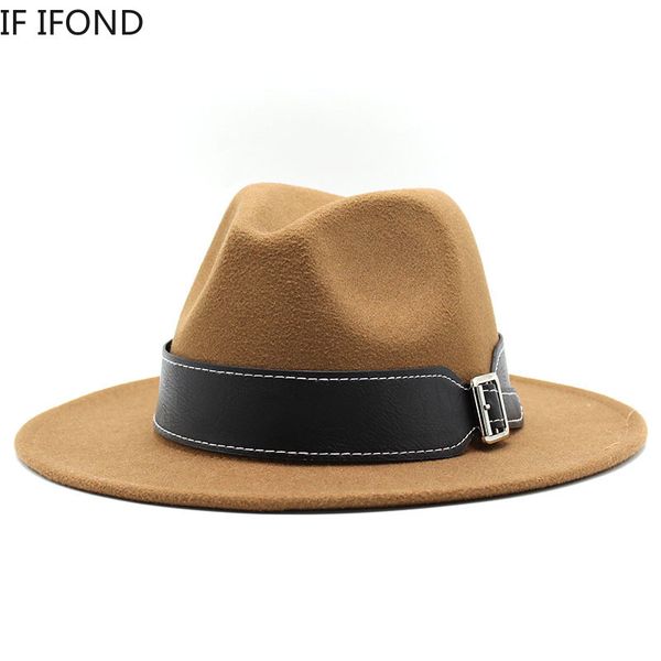 new spring fashion big belt fedoras hat women men wool jazz hat wide brim gentleman elegant hat c0123, Blue;gray
new spring fashion big belt fedoras hat women men wool jazz hat wide brim gentleman elegant hat c0123, Blue;gray